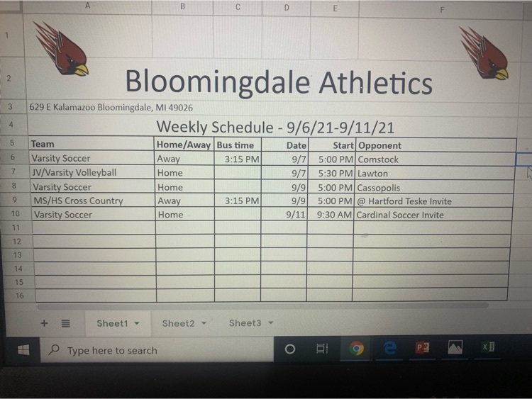 schedule