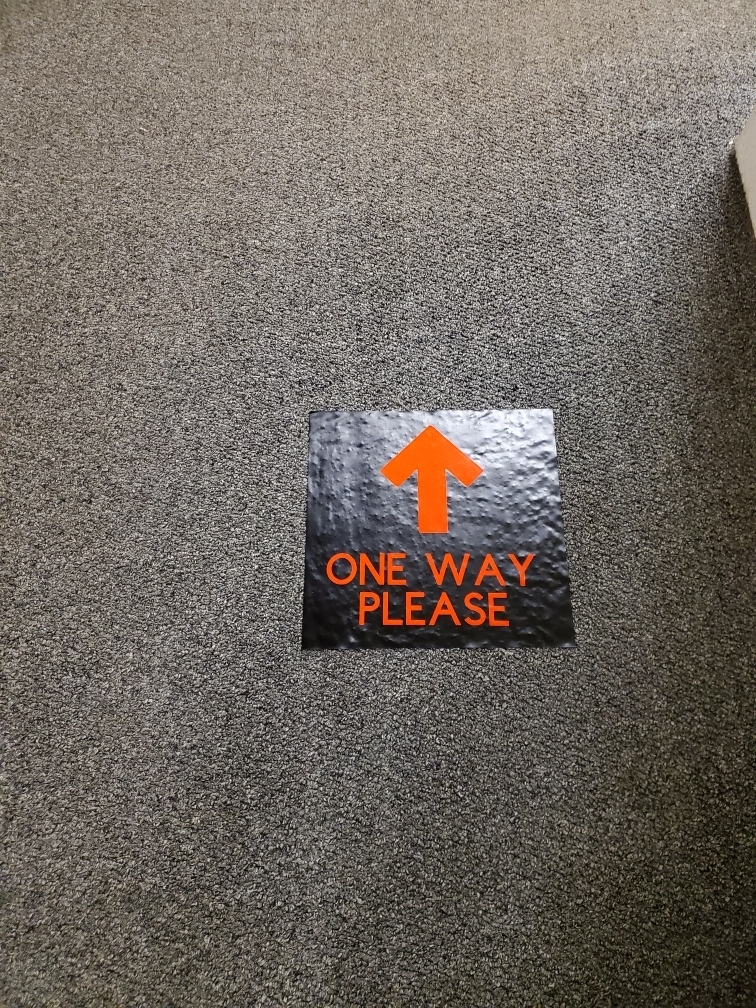Floor Sign